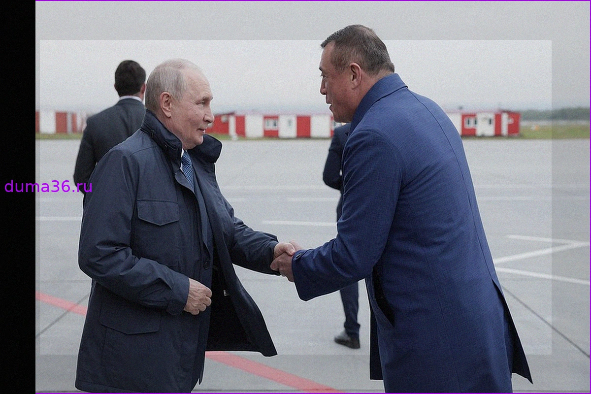 Визит Владимира Путина в Южно-Сахалинск и Новосибирск