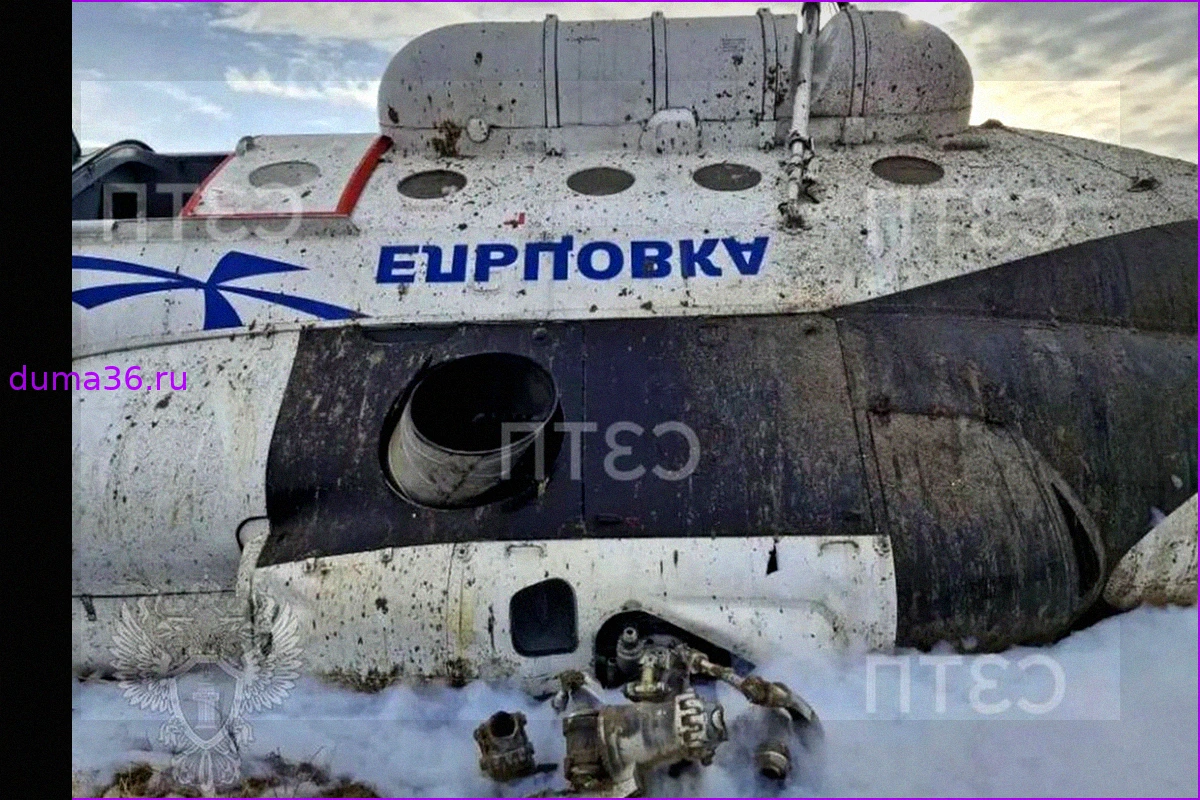 Прокуратура начала проверку из-за жесткой посадки вертолета в Коми
