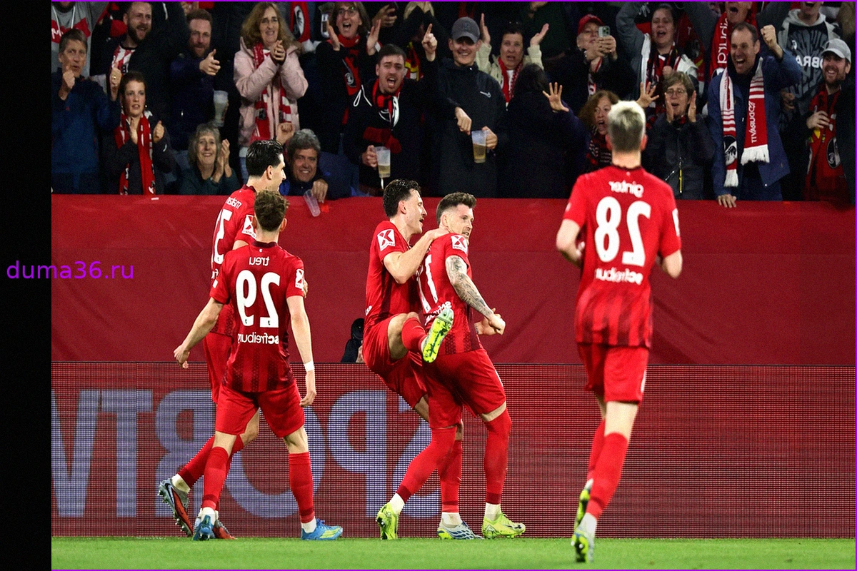 3:1 против Браги: ФК Фрайбург впервые вышел в финал еврокубка