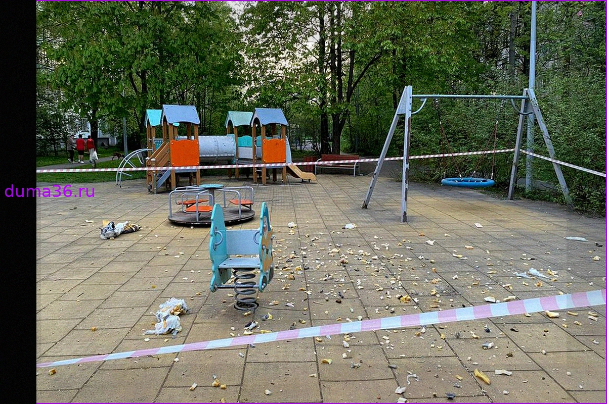 Установлена причина взрыва на детской площадке в Санкт-Петербурге