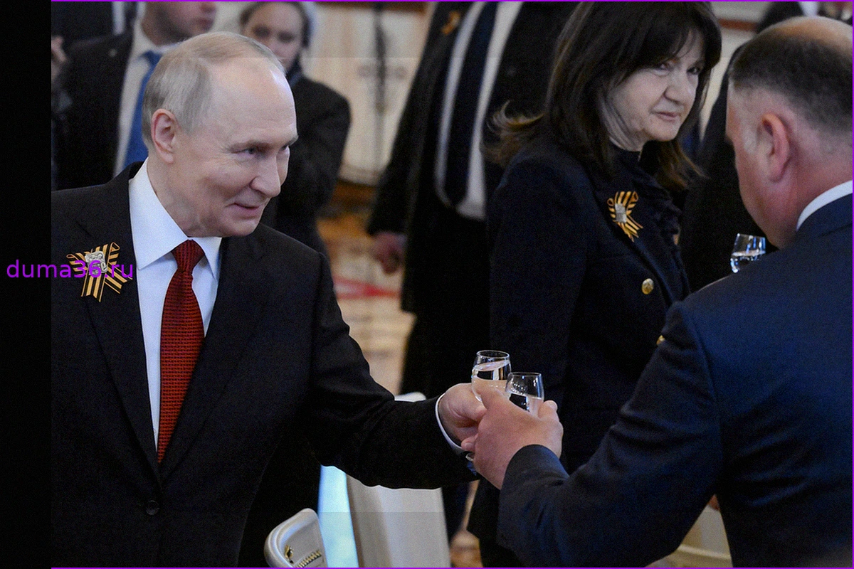 Путин поднял тост за победителей
