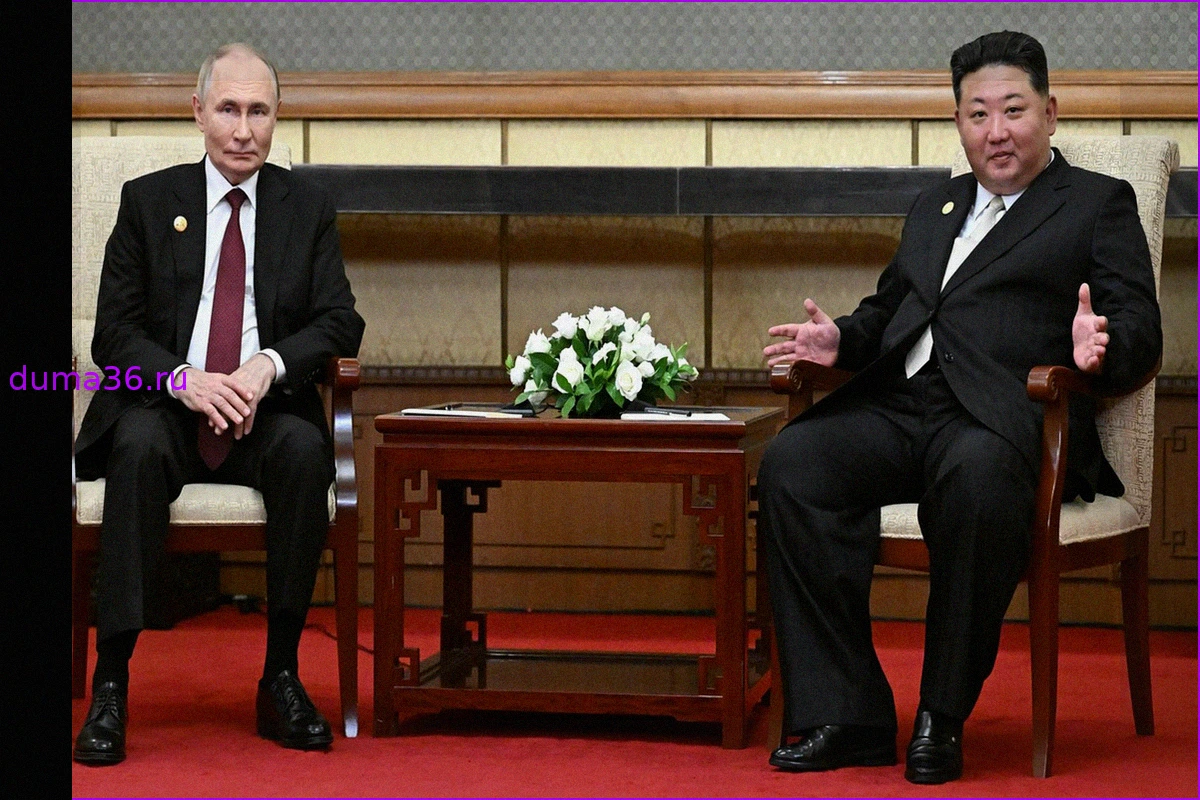 Путин заявил Ким Чен Ыну о намерении продолжить укреплять партнерство