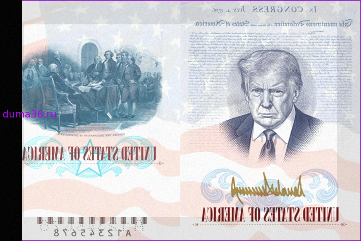 Паспорта с Трампом: Госдепартамент США выпустит лимитированную серию