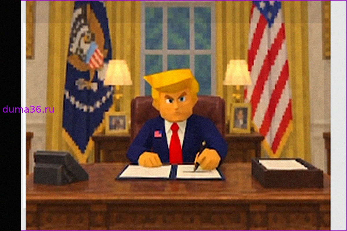 Белый дом представил Трампа в образе героя франшизы The Legend of Zelda